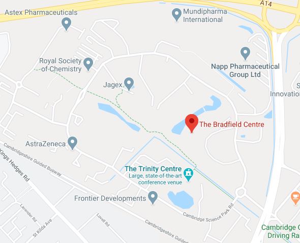 Bradfield Centre Map